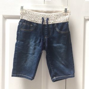 Girls jean shorts